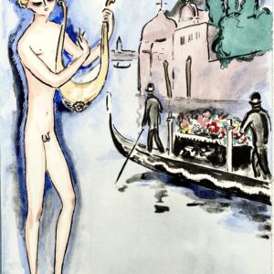 Venise, de harpiste